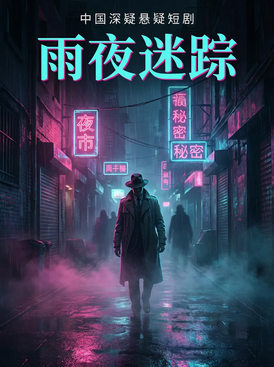 sm 漫画 悬疑追踪短剧 - 雨夜迷踪海报